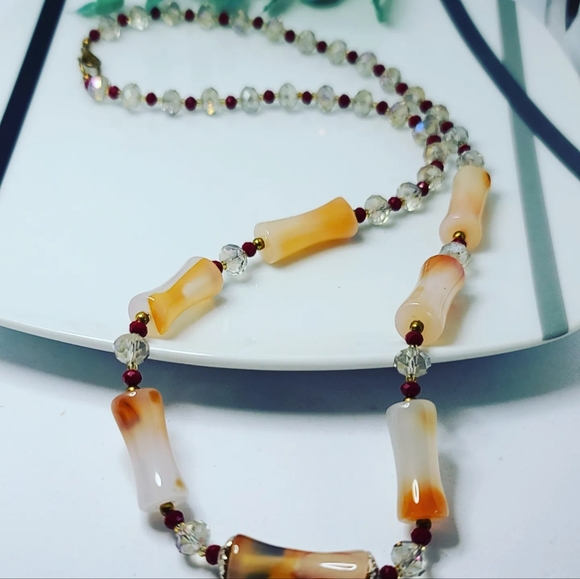 Carnelian necklace - Picture 2 of 4